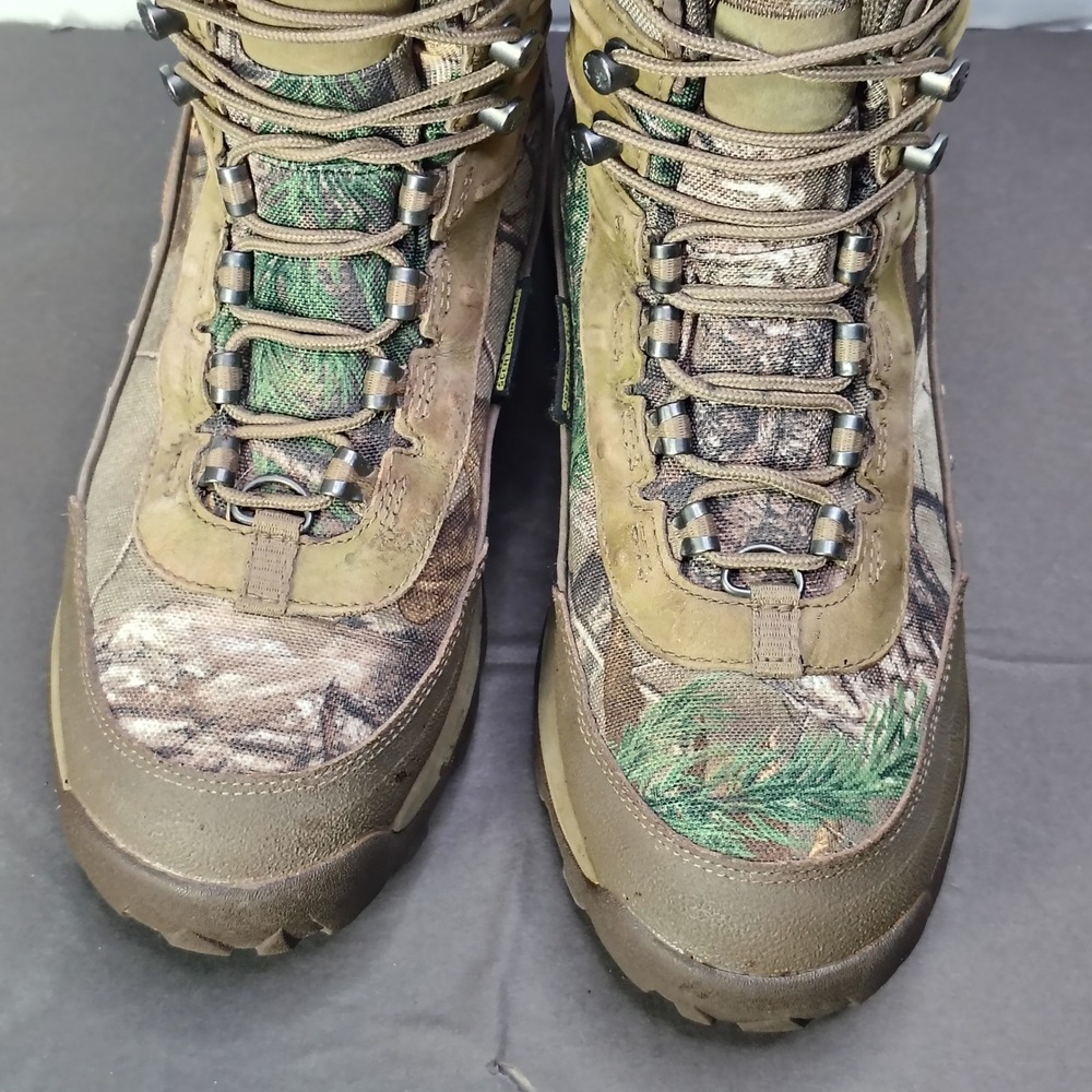 Under Armour Brow Tine Hunting Boots 400g Primaloft GoreTex Womens 7.5 Camo Pink - Picture 5 of 14